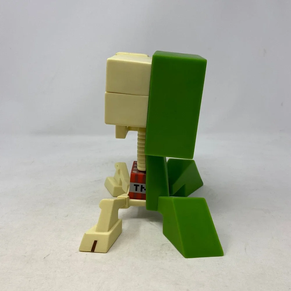 Minecraft Creeper Anatomy Action Figure Mattel Mojang‎ 2017 TNT Inside Green